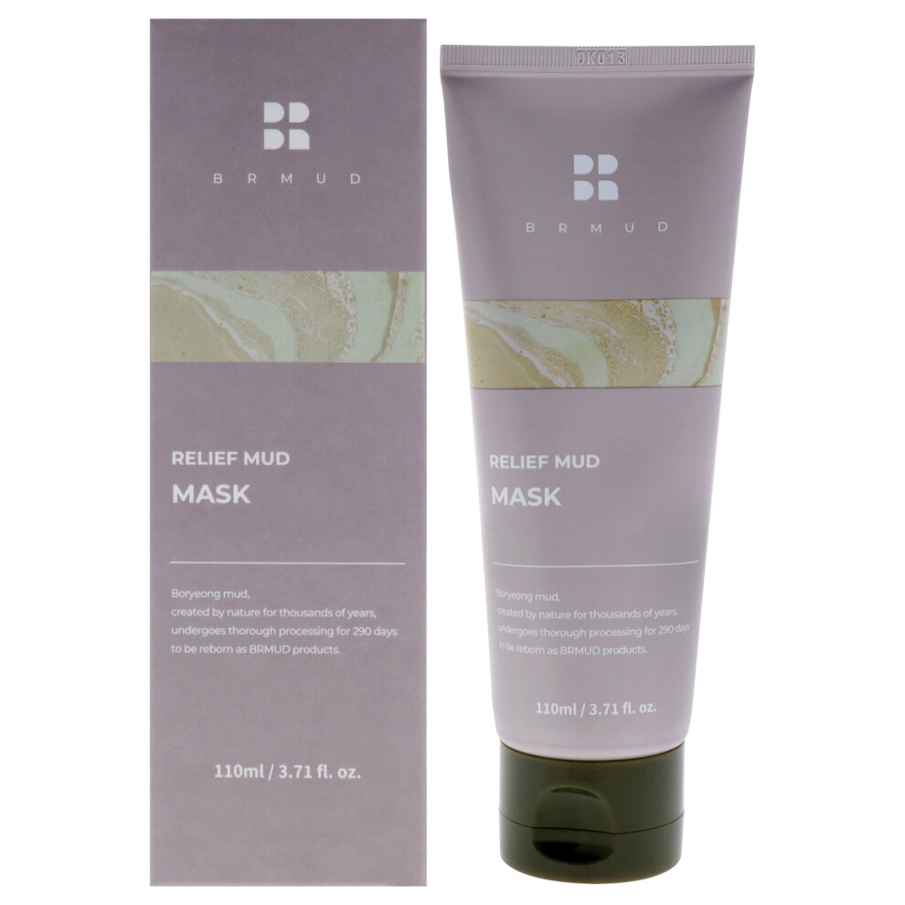 Brmud Cream Relief Mud Mask By For Unisex - 3.71 Oz Mask