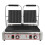 Commercial Electric Double Panini Ribbed And Flat 1