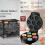 Doughnuts Machine Compact Mini Donut Maker, AntiScald Grip, Even Heating Plates, NonStick Coating 2