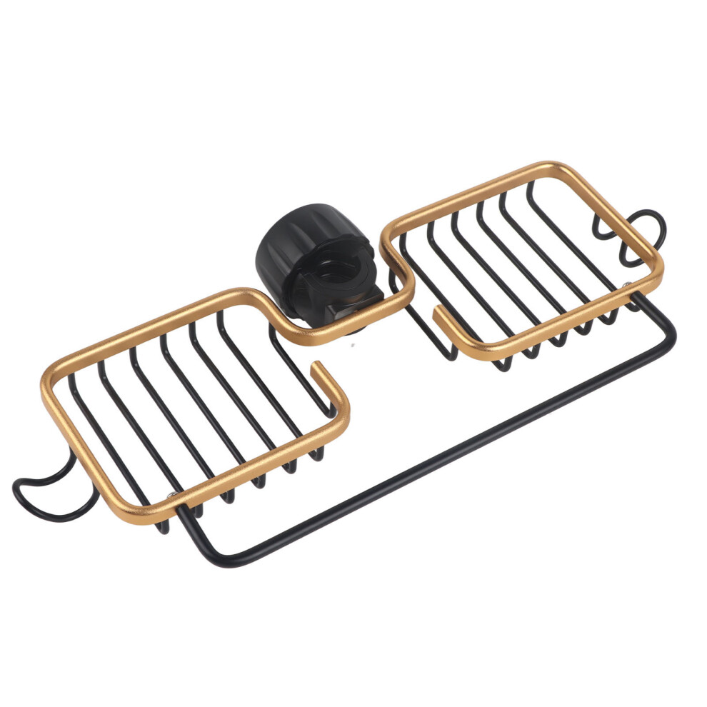 Rustproof Stainless Steel Caddy, Adjustable Faucet Sponge Holder For Kitchen And Bathroom, Space Aluminum Drainage Rack Offers Superior Durability, Cl 9466005011891