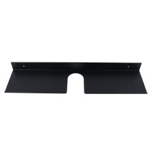 Modernes, elegantes Wandregal aus hochwertigem, massivem Aluminium, platzsparend, ideal zur Präsentation von Sammlerstücken, dekoratives Wandregal,