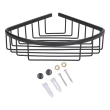 Rostfreier Eckkorb, bohrfreie Montage, Edelstahl-Regal, Wandhalterung für Toilettenpapier, elegante Aufbewahrung für Badezimmeraccessoires