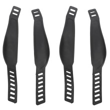 2 Paar Pedalriemen für Heimtrainer, verstellbar,
