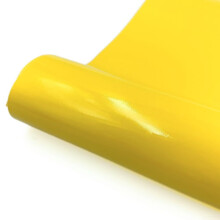 Vinyl Film Sticky Back Lettering Sheet For DIY Wall Decals Cup And Glass Graphics Yellow 30cm X 100cm PVC Craft Material