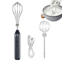 Cordless Immersion Blender Rechargeable Handheld Electric Whisk Removable Whisk Attachments Adjustable Speed Kitchen