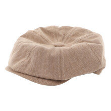 Herren Newsboy-Mütze im Vintage-Stil, weiche