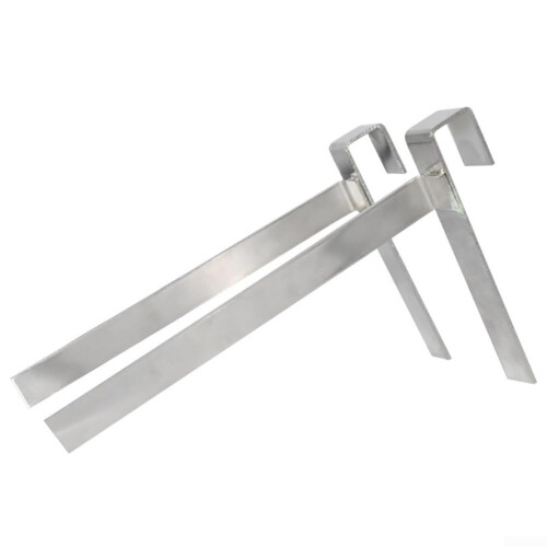 Bee Frame Holder Stainless Steel Perches For Beekeeping 2 Pack Hive Maintenance