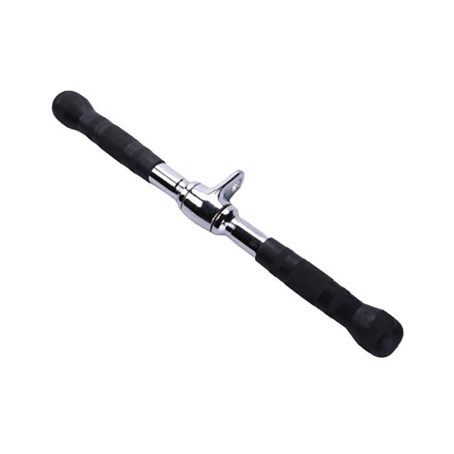 Fitness Zugstange Gusseisen Stick Gummigriff 1