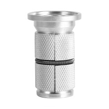 Vorkstuurpencompressorplug, fietsbalhoofdvergroter, aluminiumlegering, eenvoudig te installeren, elimineert risico op beschadiging, biedt extra