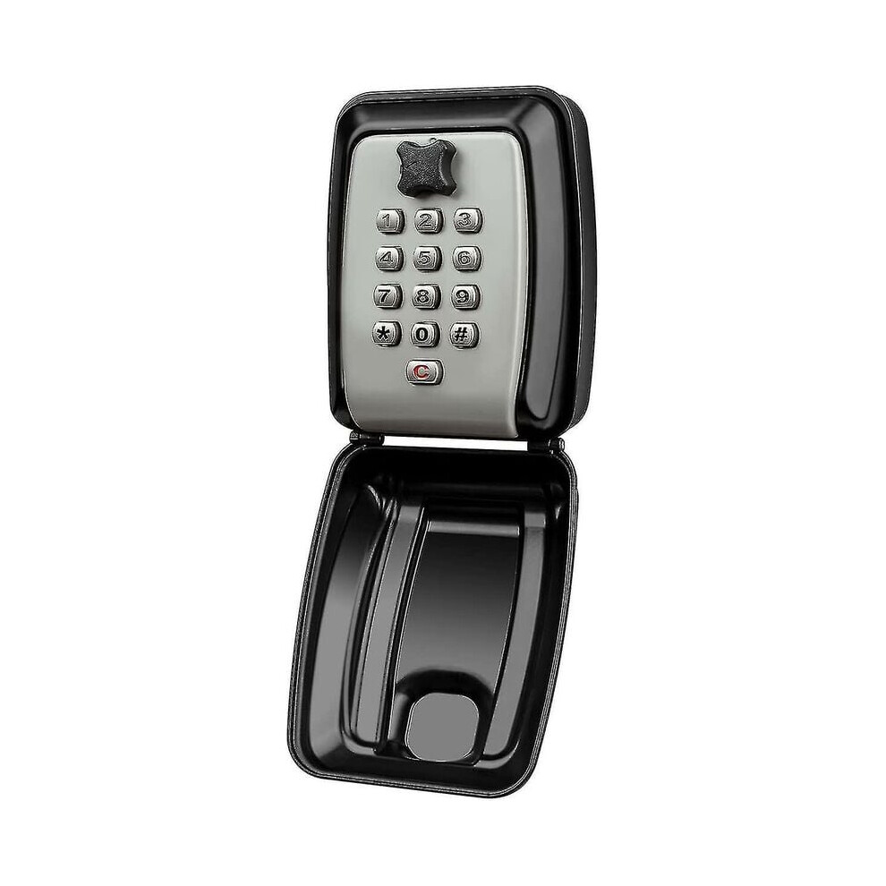 Key Lock Box, High Security Resettable Code Safe For Home, Garage, School, Gym, Warehouse (Weatherproof, Aluminum Alloy Construction) 9454554056678