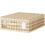 Multipurpose Foldable Storage Box Dustproof Zippered Closure Large Capacity Nonwovens Fabric Beige M 4