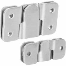 Supporto versatile per mobili, montaggio a filo, ideale per decorazioni domestiche, sicurezza e affidabilità. La staffa in acciaio inossidabile