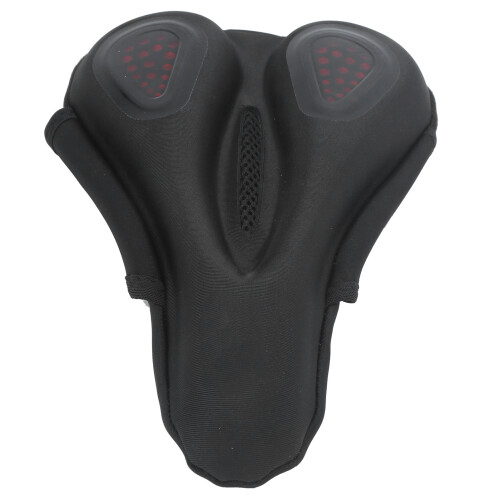 Capa de assento de bicicleta acolchoada em gel, macia e confortável, com espuma viscoelástica de alta densidade, acolchoamento extra e absorção 2