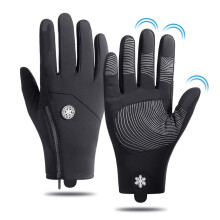 Thermische touchscreenhandschoenen voor mannen, vrouwen en kinderen, winddichte en waterdichte handschoenen voor buitensporten zoals hardlopen,