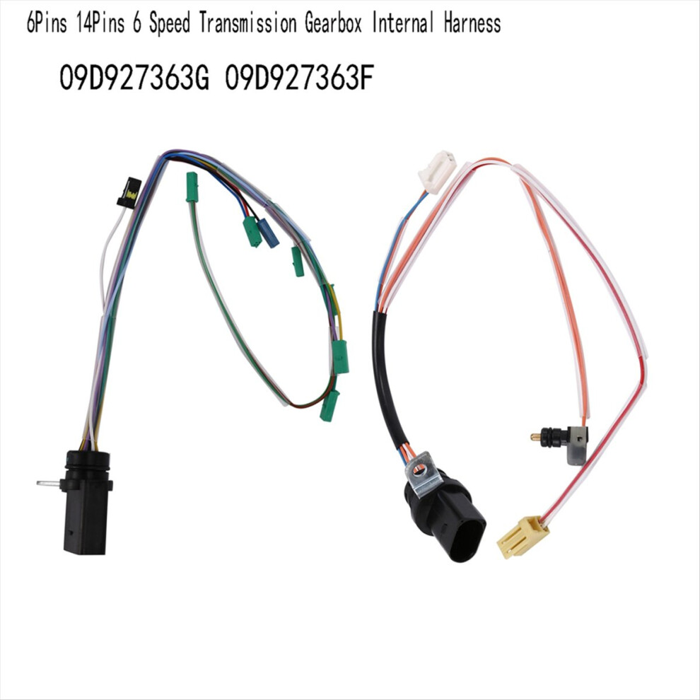 2Pcs 09D927363g 09D927363f 09D 6Pins 14Pins 6 Speed Transmission Inter 4851500913149