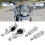 22mm Motorrad Lenker Halterung Rostfrei Starke 11