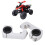 1 paar Motorrad Handschutz Montieren Aluminium 11