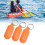 3 Stück schwimmender Schlüsselanhänger, Edelstahl, 11