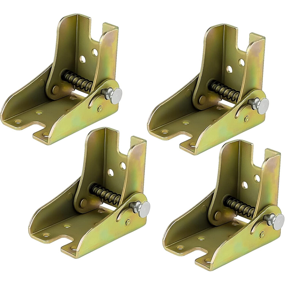 Adjustable Range Hinges, Folding Table Leg Locks For Space-Saving Solutions, 4 Pieces 9454554059235