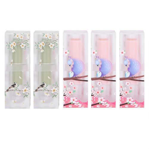 5 stücke DIY Lip Balm Container Rohre mit Kappe