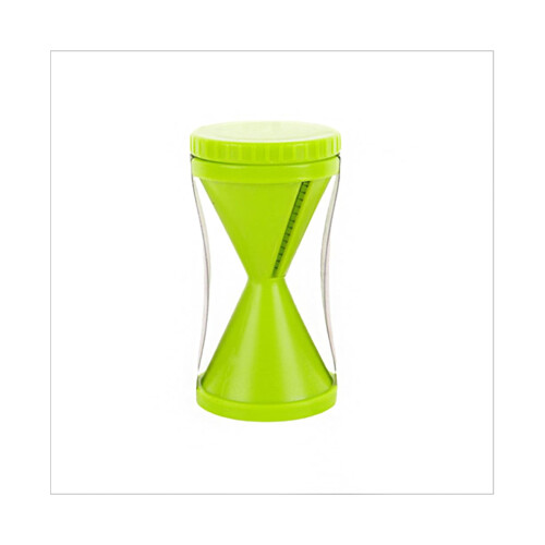 Vegetable Spiral Slicer Green Manual Spiralizer Compact Size Handheld Kitchen Tool
