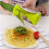 Vegetable Spiral Slicer Green Manual Spiralizer Compact Size Handheld Kitchen Tool 2
