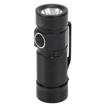 Lanterna LED super brilhante, à prova d'água, tática, mini, recarregável, com 3 modos de iluminação, carregamento USB-C para sobrevivência ao