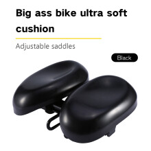 Sella senza punta per biciclette pieghevoli, comodo cuscino per sella da viaggio con supporto ergonomico a tubo attorcigliato, sella con design a