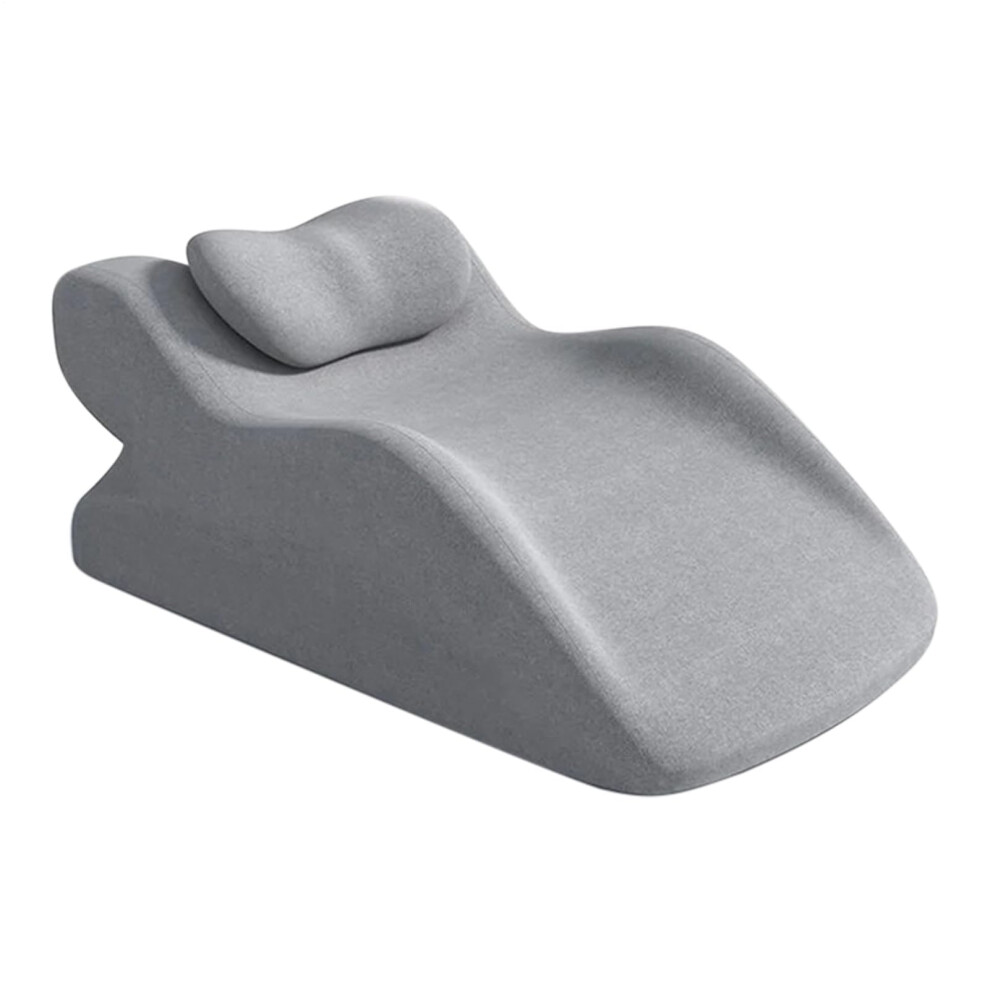 Leg Raise Pillow, Knee Support Cushion, Portable Leg Elevating Pillow For Pressure Recovery, Grey, Car, Home, Airplane