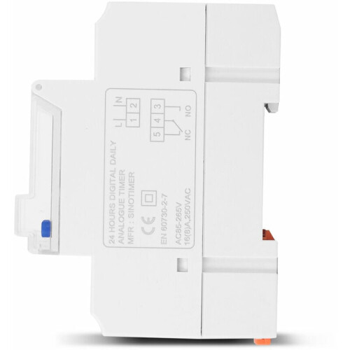 Automatic Control Din Rail Time Relay, Digital Electronics Countdown Function For Electronic Timer Switch, Weekly Programmable Timer High Precision Ti 2