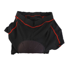 Gepolsterte Fahrradunterwäsche-Shorts Stoßdämpfung