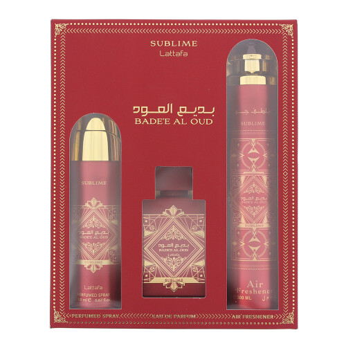 LATTAFA Lattafa Bade'e Al Oud Sublime Eau de Parfum 100ml Set 1