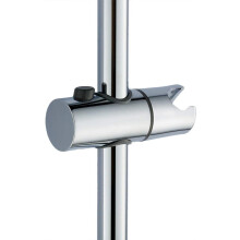 Support de pommeau de douche rotatif à 360, surface brillante pour une fixation rapide et facile, compatible avec les barres de douche de 25 mm,