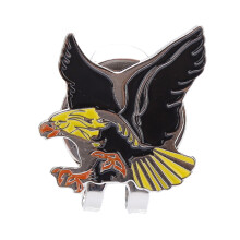 Niedliche Geschenkidee für Golfliebhaber: Magnetischer Ballmarker mit robustem Design und starker Magnetwirkung, aus rostfreiem Edelstahl gefertigt.