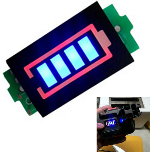Lithium Battery Capacity Indicator 3S12.6V LED Display, Battery Power Tester, 1Pcs 2