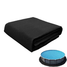 Underlay Round HeavyDuty Pool Film Underlay Protective Shield For Lawn Patio Garden 10 Ft