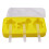 Silicone Ice Cream Molds Dinosaur Shape Reusable Popsicles Yellow Kitchen Use 1
