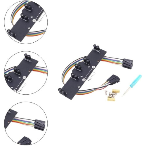 5 Channel Line Tracking Sensor Module IR Sensor Digital Signal Output Adjustable Response For Robotic Line Following 1
