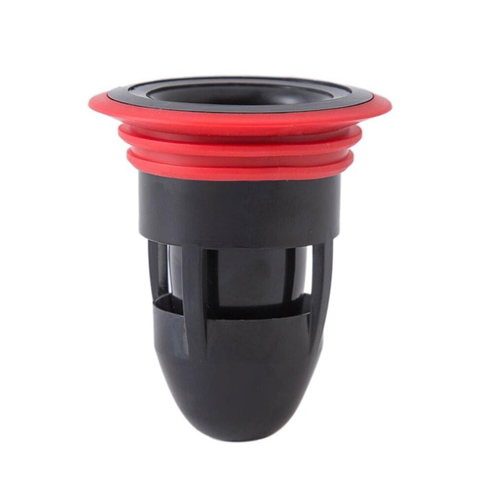 Deodorant Drain Core Toilet And Bathroom Floor Drainer Inner Core Silicone Water Seal Anti Odor Black 2Pcs 9001264540449