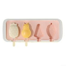 Silicone Popsicle Molds Flexible FoodGrade Nonstick For Pineapple Fruit Pops Ice Cream Treats KidFriendly