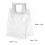 2 Stück Beutel, transparente Geschenktüte, 12