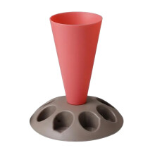 Spray Bags Holder For Piping Bags Red 8Inch Filling And Decorating Cakes And Cupcakes