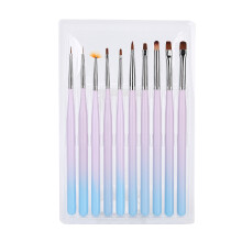 10 stücke Nail art Pinsel DIY Exquisite Muster