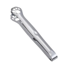 Stainless Steel Ice Tongs 8 Inch For Barbecue Sugar Cubes Bread Sandwiches