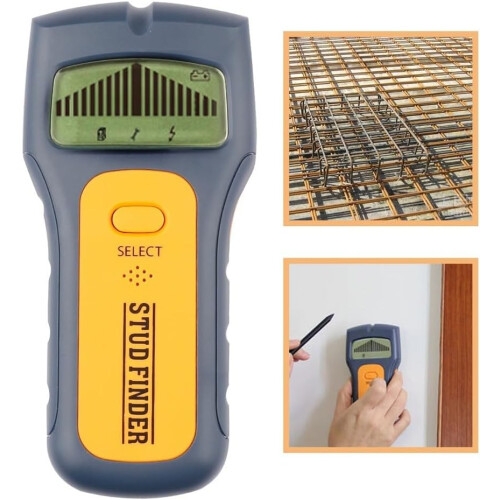 Stud Finder Wall Scanner Detects Electrical Wires Behind Drywall And Studs Behind Interior Walls With Multi Scan 1