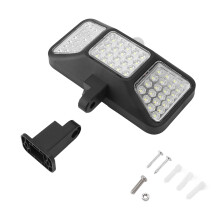 Luci solari di lunga durata Faro solare luminoso Faretti solari per esterni Luminosità regolabile Sensore di movimento Faretti per esterni Risparmio