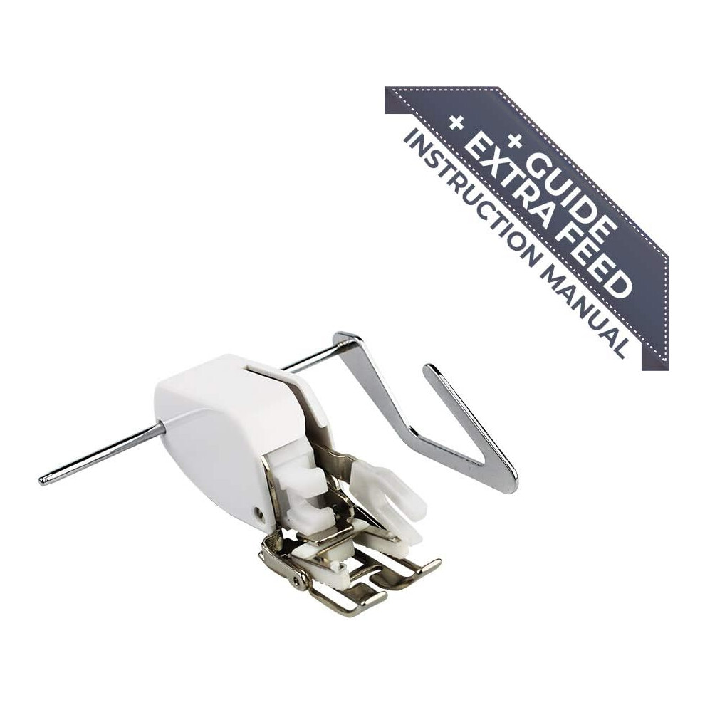Presser Foot For Sewing Multiple Layers, Compatible With Most Home Sewing Machines, Universal Fit For Singer Brother Aeg, Even Feed Walking Foot With 9454554072784