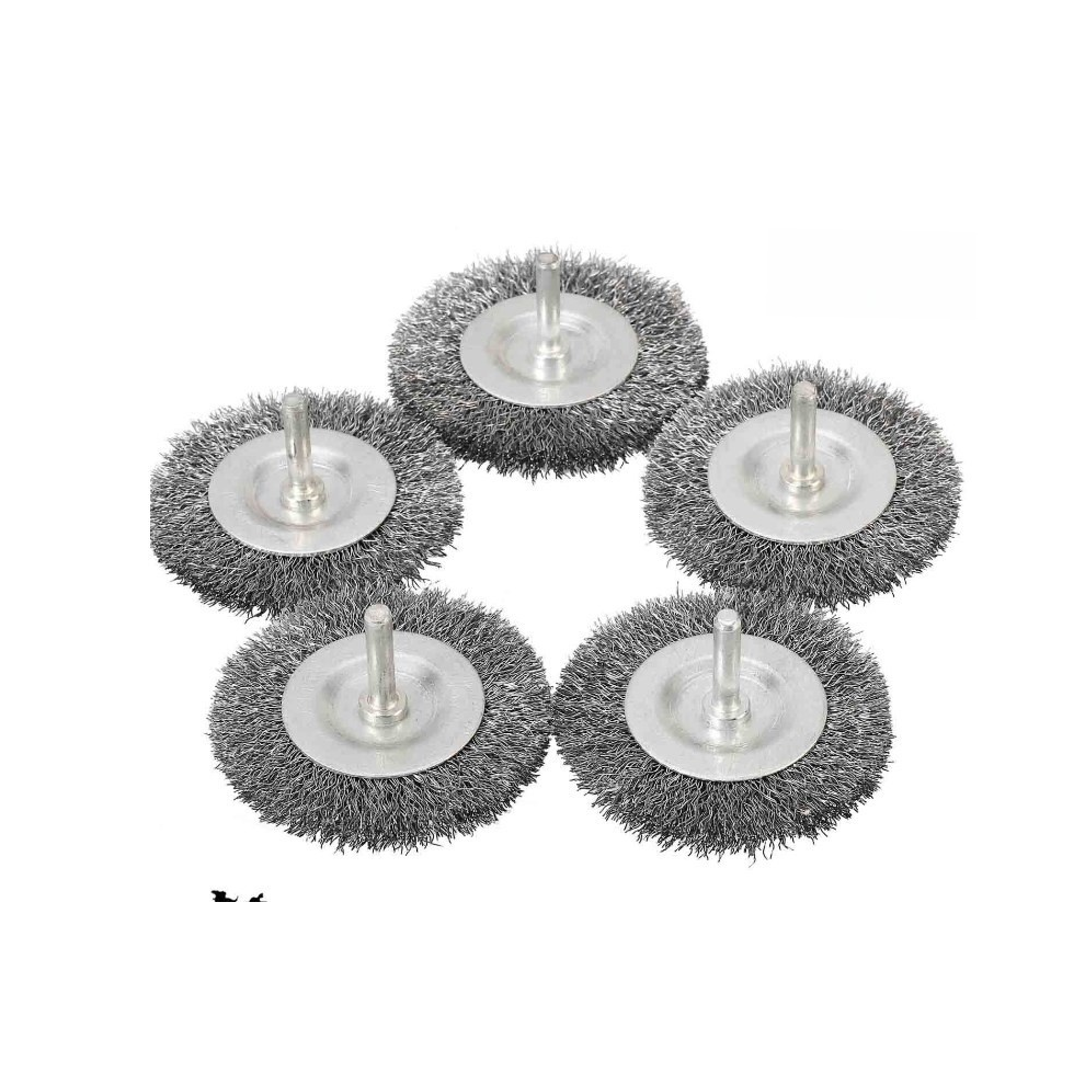 Rotary Wire Brush For Drill, Abrasive Finishing Brush Wire Wheel Brush For Drill Attachment Wire Grinder Brush For Drill For Metal Deburring And Paint 9454554073439