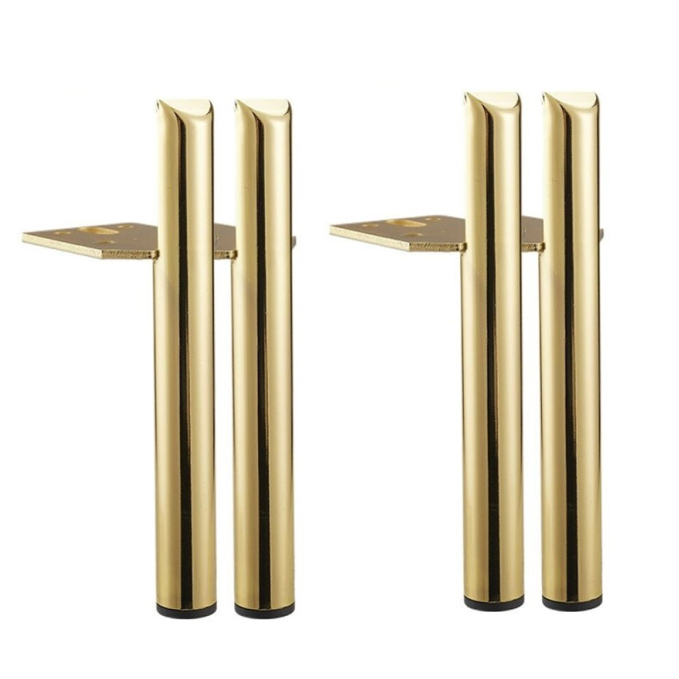 Heavy Duty Furniture Legs 15Cm, Durable Finish Rust Resistant, Metal Legs For Furniture With Floor Protectors, Solid Iron Construction Universal Fit F 9454554073507