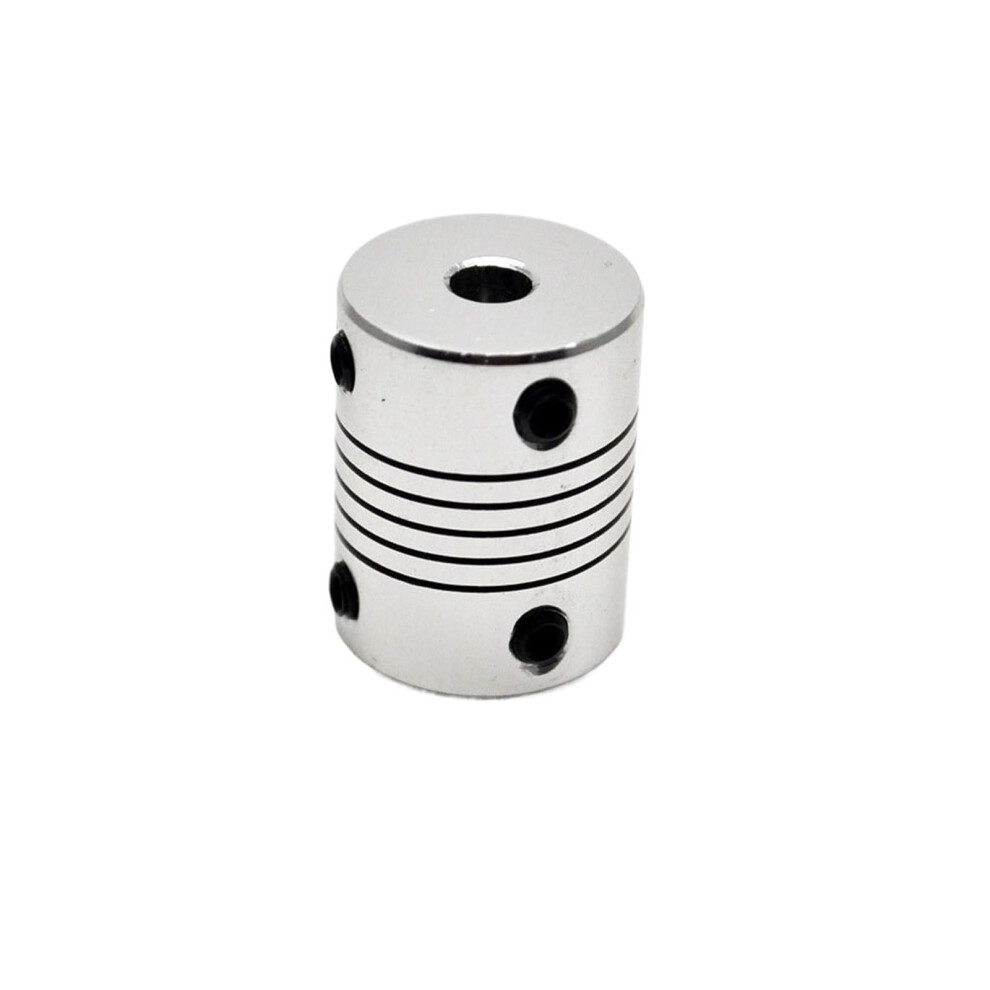 Aluminium Flexible Coupling Cnc Motor Jaw Shaft Coupler 19X25mm, 19Mm Diameter 25Mm Length 6.35X10mm Bore 9323874586618